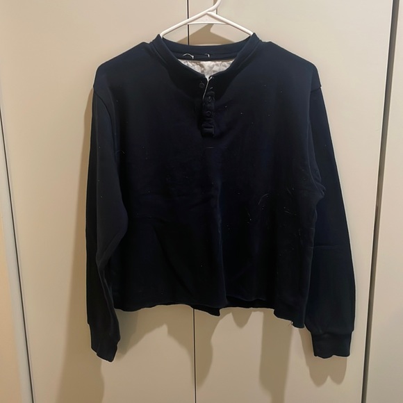 Brandy Melville Tops - Brandy Melville Quarter Button Up